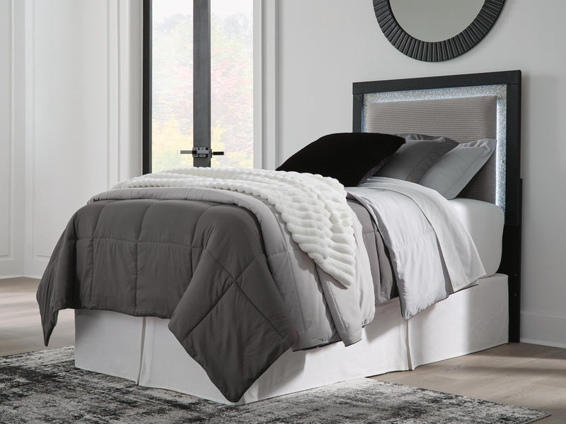 Maeling Twin Upholstered Panel Headboard