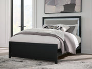 Maeling Queen Upholstered Panel Bed