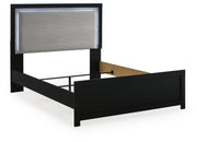 Maeling Queen Upholstered Panel Bed