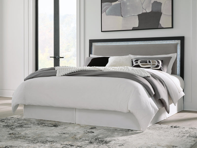 Maeling King Upholstered Panel Headboard