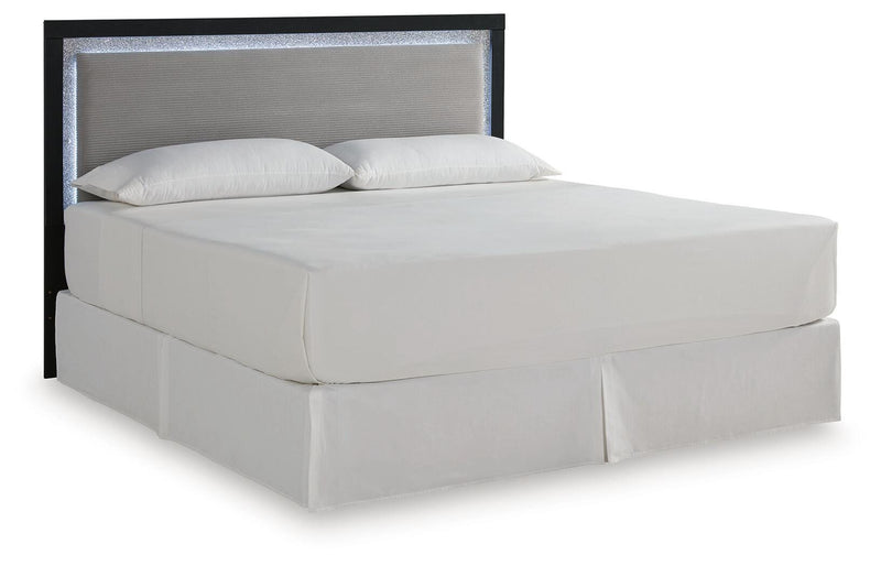 Maeling King Upholstered Panel Headboard