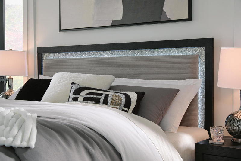 Maeling King Upholstered Panel Headboard