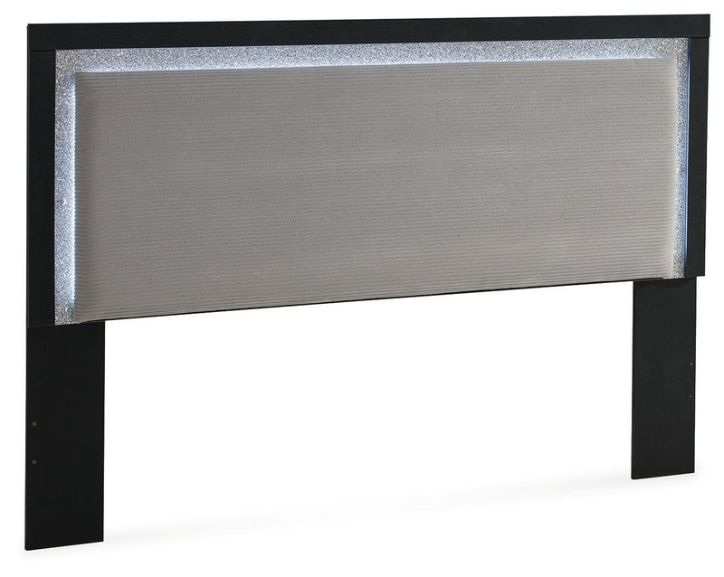 Maeling King Upholstered Panel Headboard