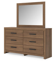 Broachmyn Queen Panel Bed, Dresser and Mirror