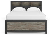 Broachmyn Queen Bookcase Panel Bed