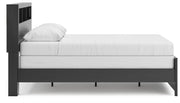 Broachmyn Queen Bookcase Panel Bed
