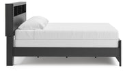 Broachmyn King Bookcase Panel Bed
