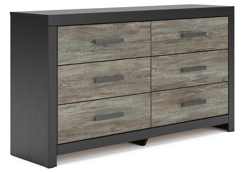 Broachmyn Dresser and 2 Nightstands