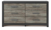 Broachmyn Dresser and 2 Nightstands