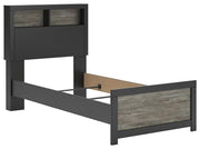 Broachmyn Twin Bookcase Bed