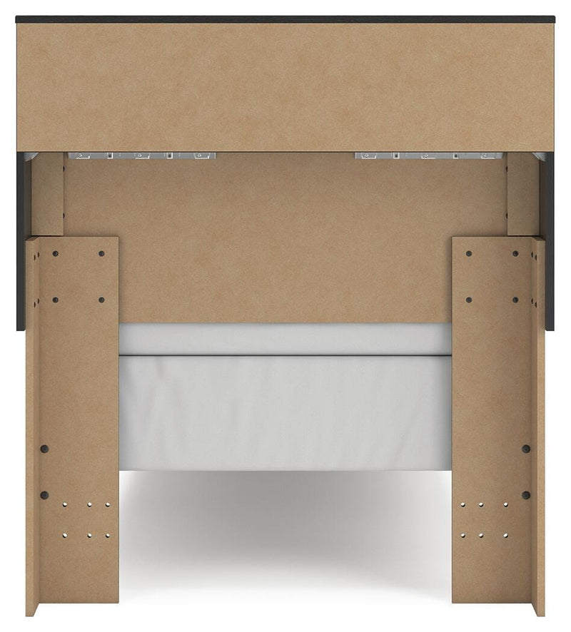 Broachmyn Twin Bookcase Bed