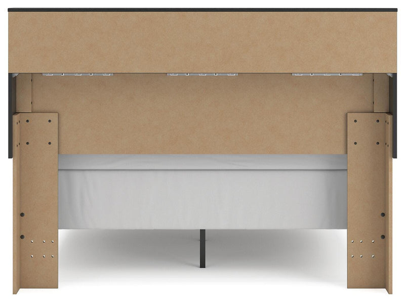 Broachmyn Queen Bookcase Headboard