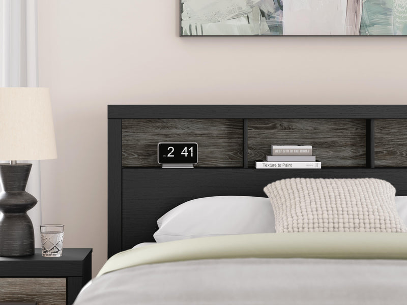 Broachmyn Queen Bookcase Headboard