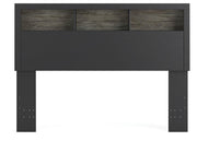 Broachmyn Queen Bookcase Headboard