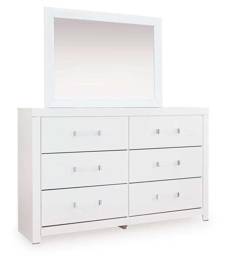 Maeling Dresser and Mirror