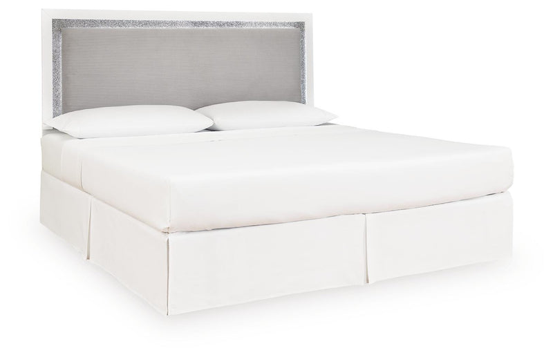 Maeling King Upholstered Panel Headboard
