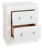 Maeling Queen Upholstered Panel Bed, Dresser and Nightstand