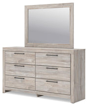 Broachmyn Twin Panel Bed, Dresser and Mirror
