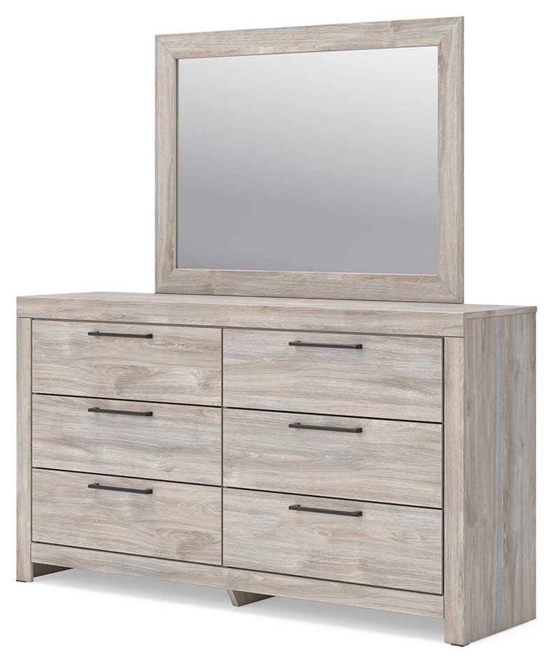 Broachmyn Twin Panel Bed, Dresser and Mirror