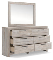 Broachmyn Full Panel Bed, Dresser and Mirror