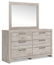 Broachmyn Twin Panel Bed, Dresser and Mirror
