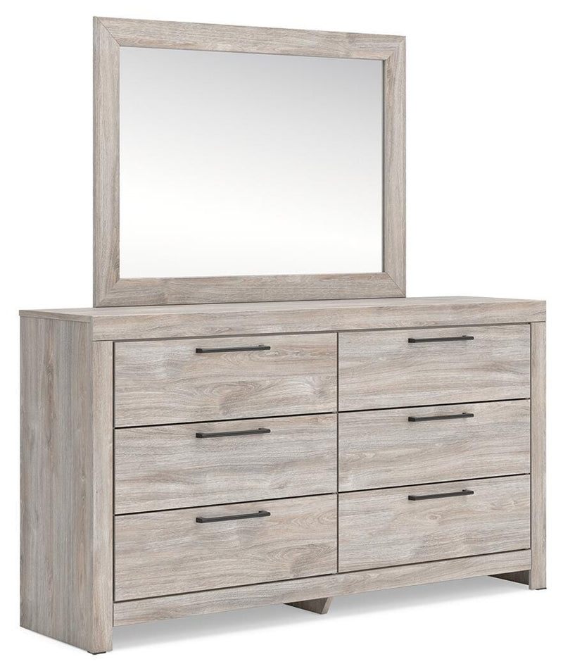 Broachmyn Twin Panel Bed, Dresser and Mirror