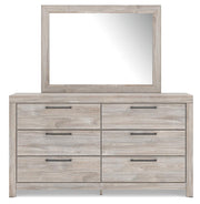 Broachmyn Full Panel Bed, Dresser and Mirror