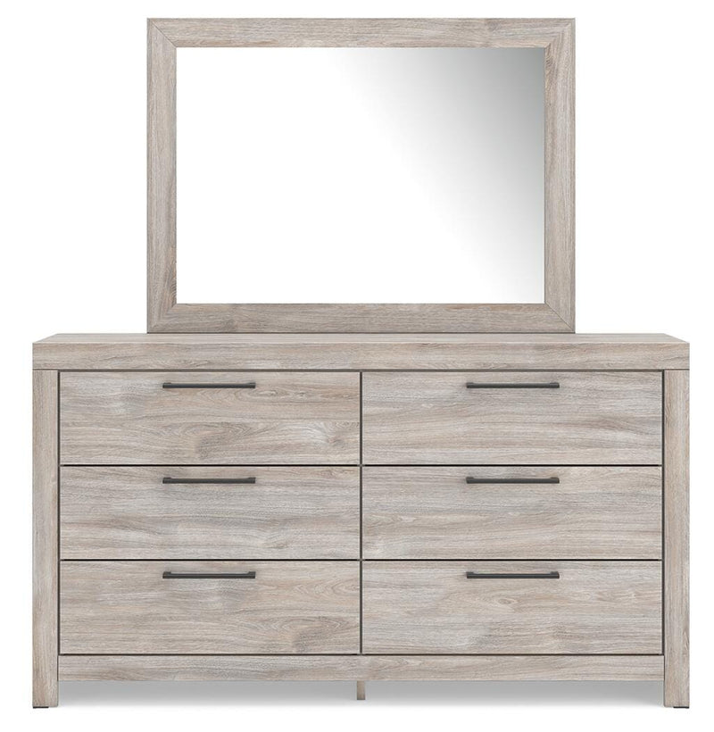 Broachmyn Twin Panel Bed, Dresser and Mirror