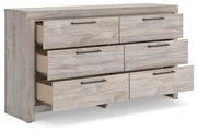 Broachmyn King Panel Bed, Dresser and Nightstand