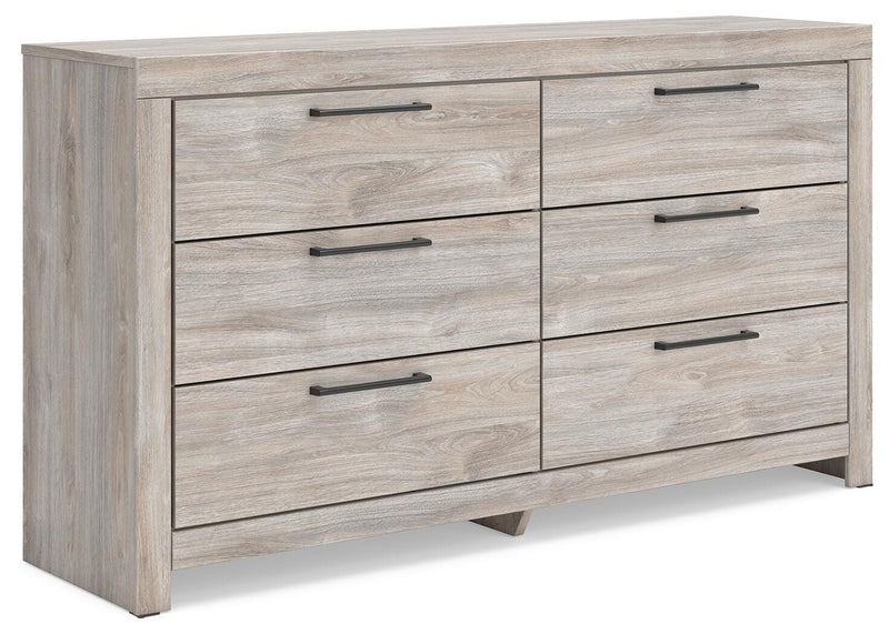 Broachmyn King Panel Bed, Dresser and Nightstand