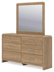Gramburg Queen Panel Bed, Dresser and Mirror