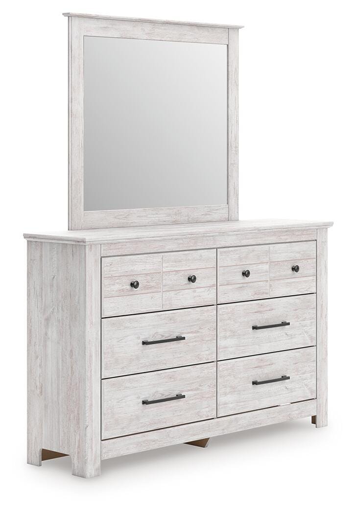 Makidern King Panel Bed, Dresser and Nightstand