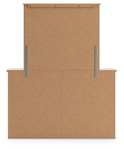 Makidern King Panel Bed, Dresser and Nightstand