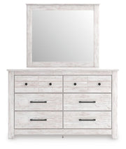 Makidern King Panel Bed, Dresser and Nightstand