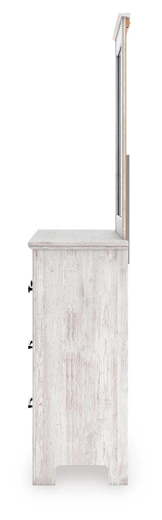 Makidern King Panel Bed, Dresser and Nightstand