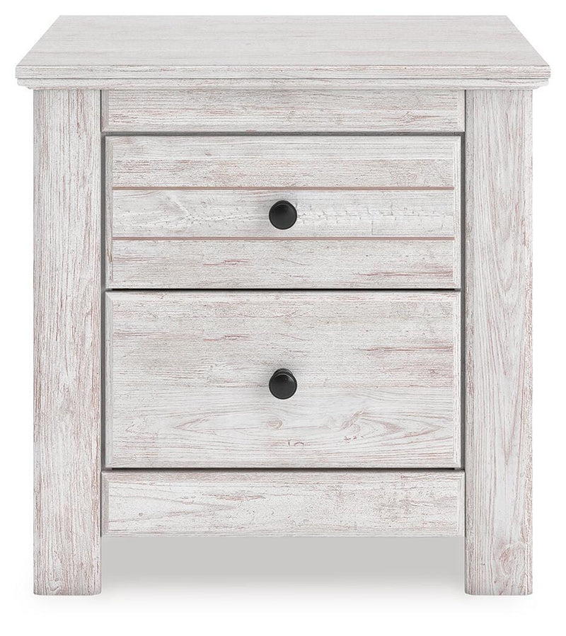 Makidern King Panel Bed, Dresser and Nightstand