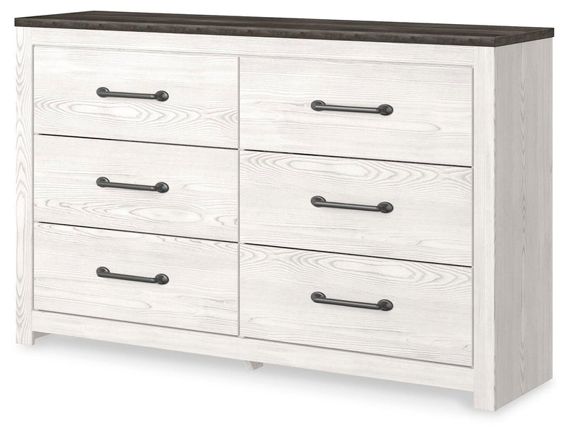 Gerridan Queen Panel Bed, Dresser and 2 Nightstands
