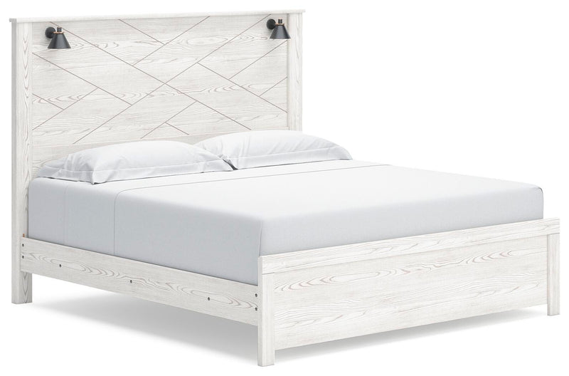 Gerridan King Panel Bed, Dresser and Mirror