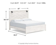 Gerridan King Panel Bed, Dresser and Mirror