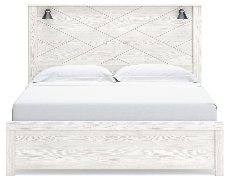Gerridan King Panel Bed, Dresser and Mirror