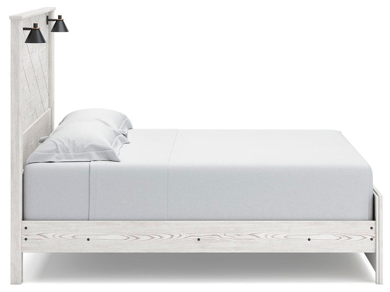 Gerridan King Panel Bed, Dresser and Mirror