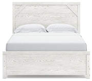Gerridan Queen Bed with Mirrored Dresser and Nightstand