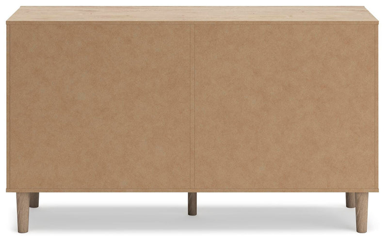 Cielden King Panel Bed, Dresser and Nightstand