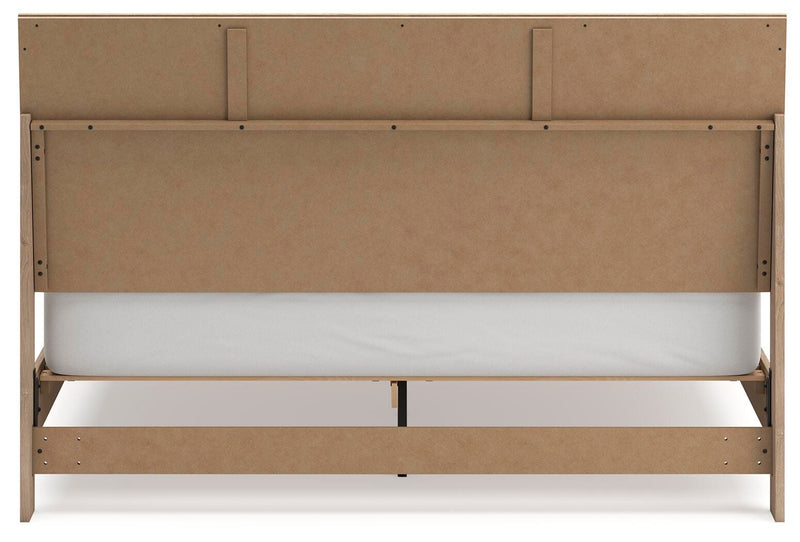 Cielden King Panel Bed, Dresser and Mirror