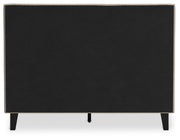 Cielden Full Upholstered Bed with Roll Slats