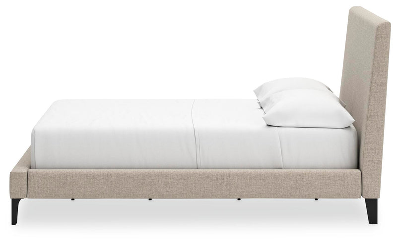 Cielden Full Upholstered Bed with Roll Slats