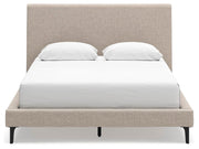 Cielden Queen Upholstered Bed with Roll Slats