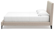 Cielden King Upholstered Bed with Roll Slats