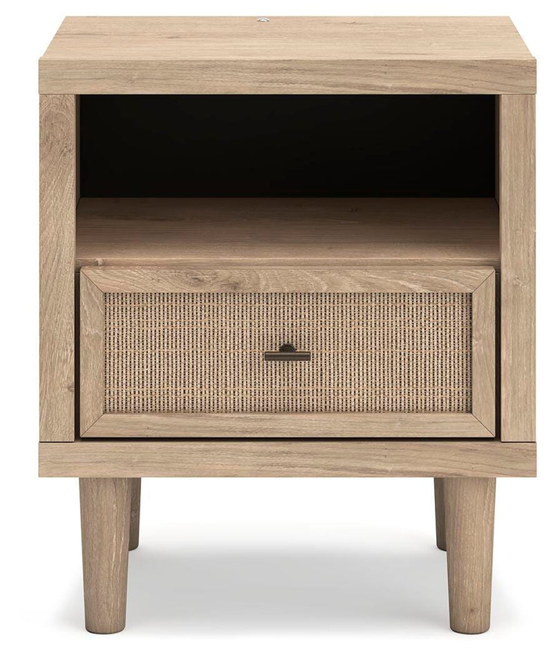 Cielden Queen Upholstered Bed, Dresser and 2 Nightstands