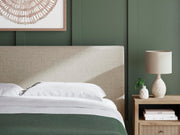 Cielden California King Upholstered Bed with Roll Slats